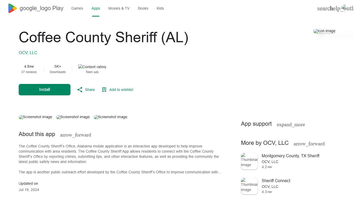 Coffee County Sheriff (AL) - Apps on Google Play